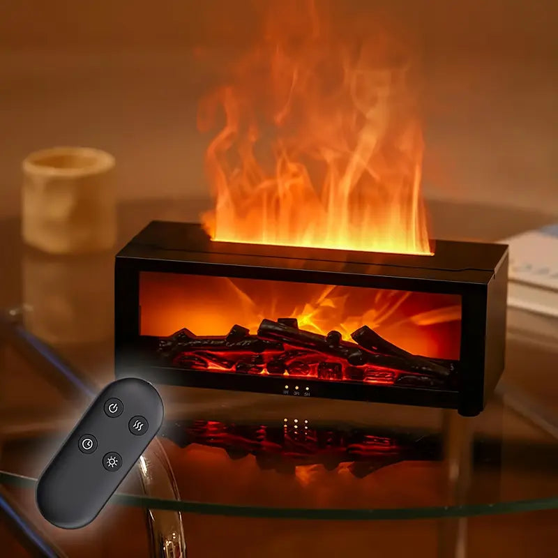 Fireplace humidifier