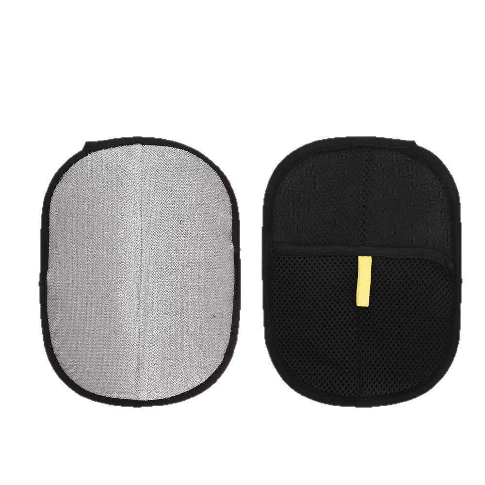 Pet static hair removal gloves household sofa clothes brush two-way adhesive hair removal gloves hair cleaning