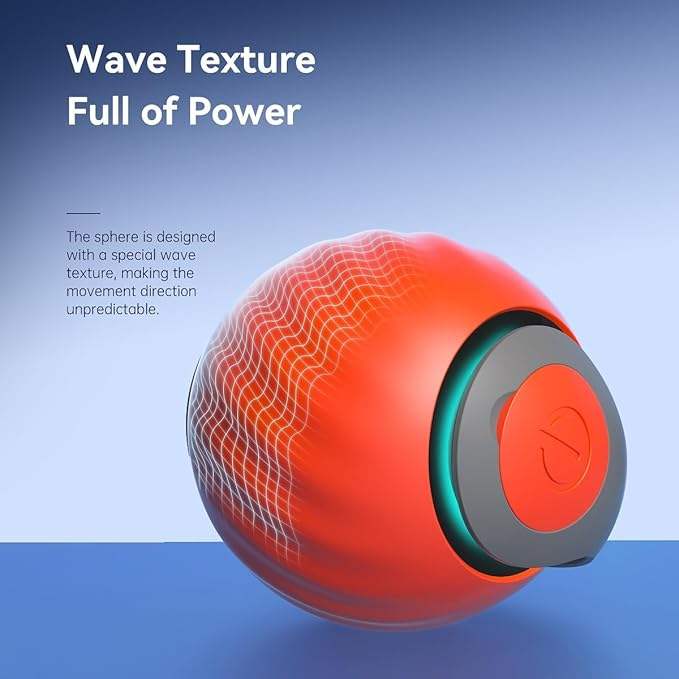 Dog toy automatic dog walking ball pet dog self fun stress relieving bite resistant electric intelligent dog teasing