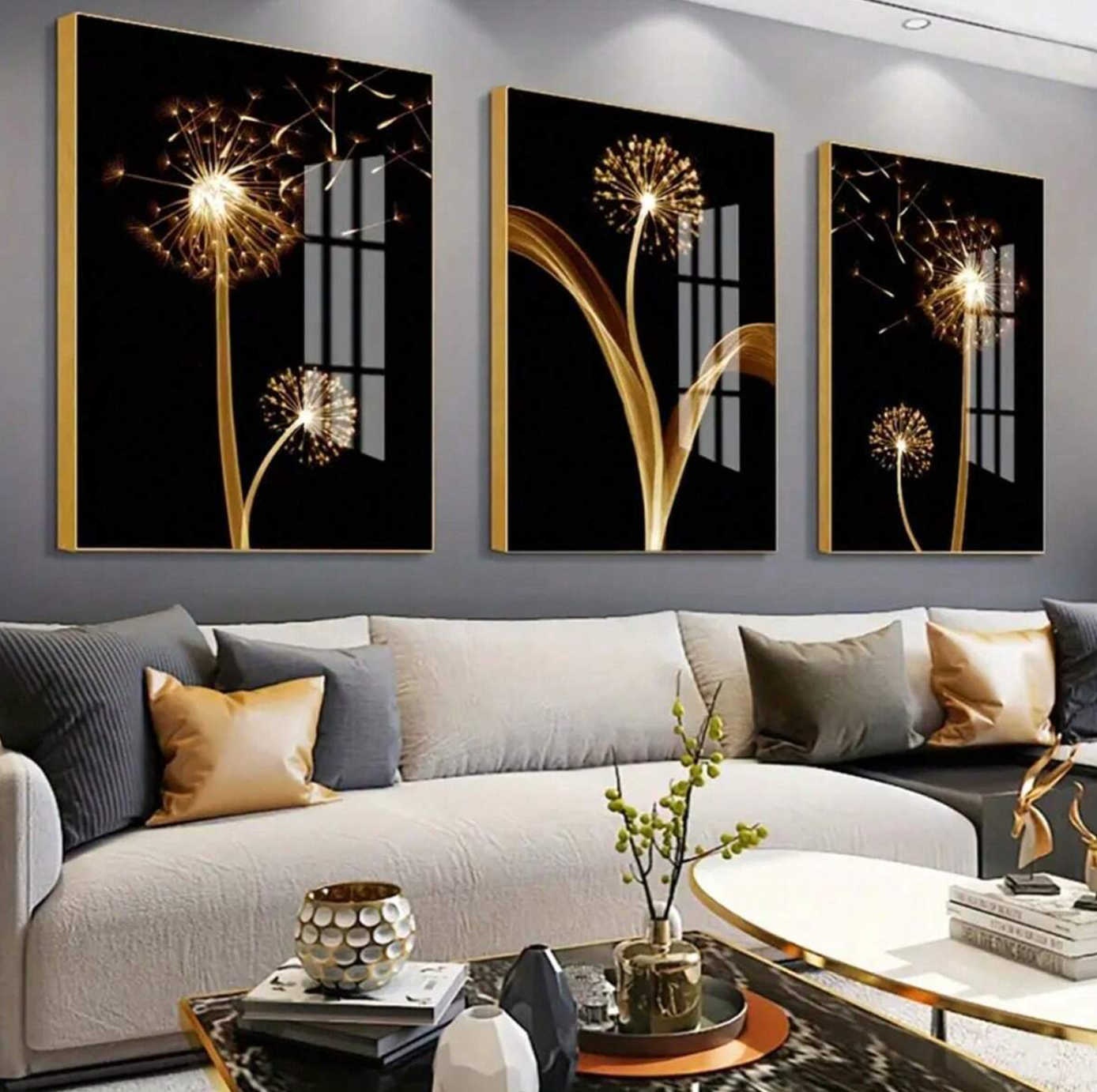 Decorative paintings for the living room
